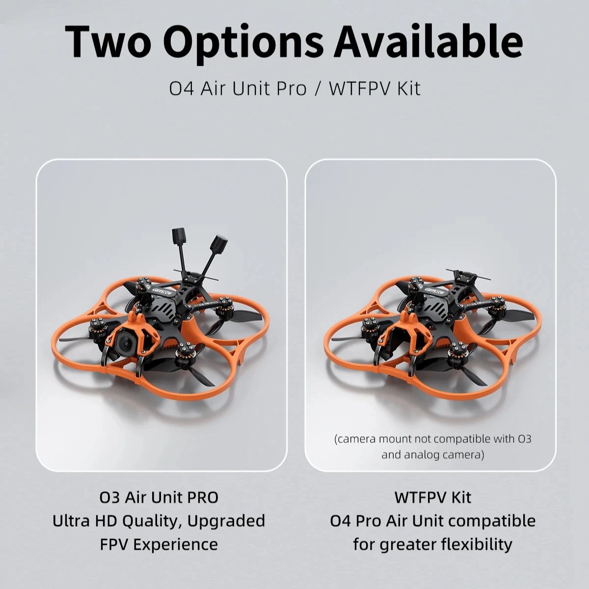 GEPRC Cinelog30 V3 FPV Quadcop - огляд і ціна Drone Racing Camera